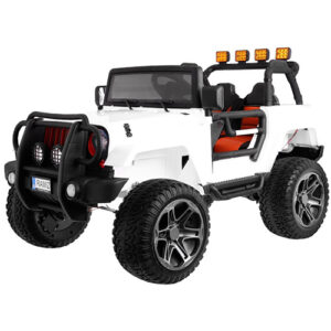 Jeep na akumulator WXE1688 Biały 4x4