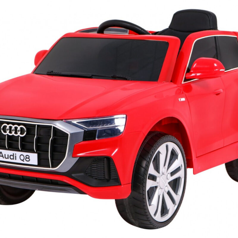 Audi Q8 Lift na akumulator dla dzieci Czerwony SUV + Pilot