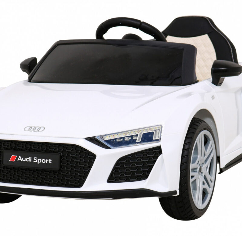 Audi R8 LIFT Samochodzik na akumulator Biały + Pilot