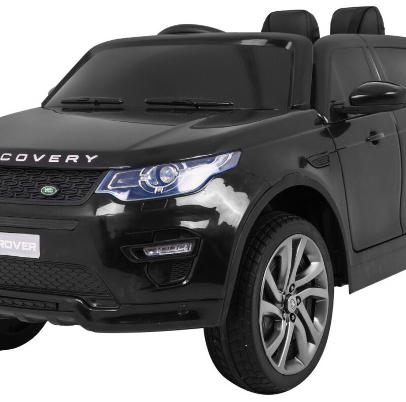 Land Rover Discovery dla dzieci Czarny SUV + Pilot