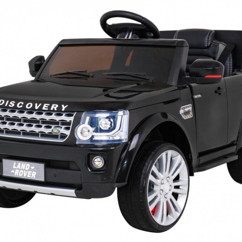 Land Rover Discovery Autko elektryczne dla dzieci Czarny SUV + Pilot