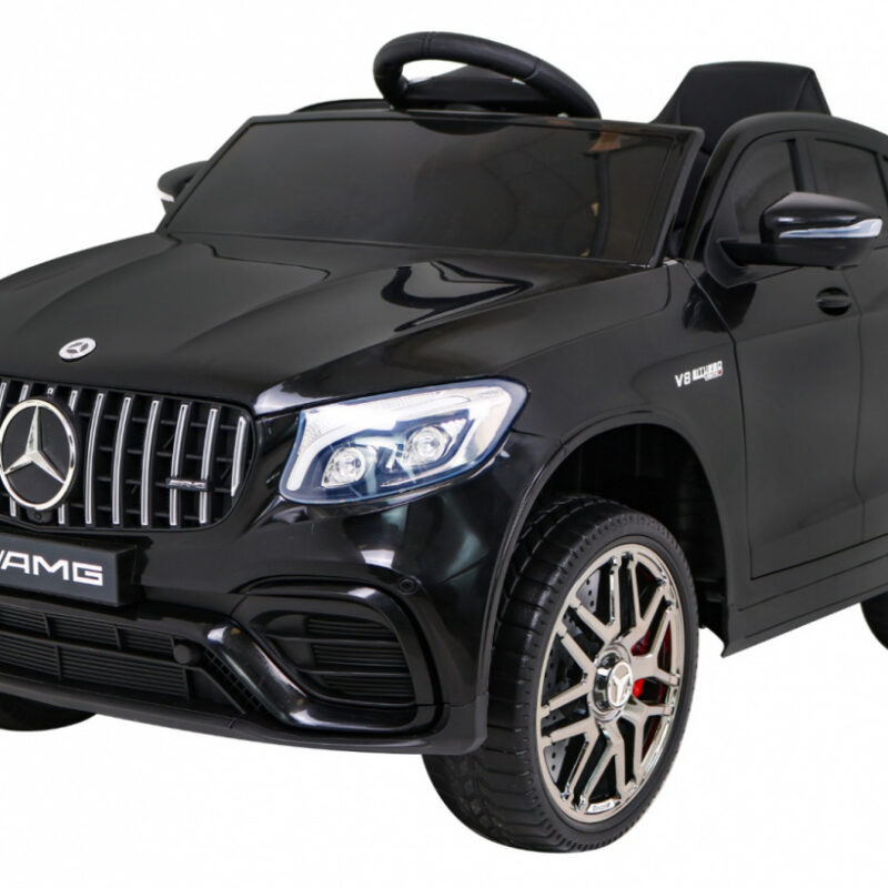 Mercedes Benz GLC63S dla dzieci Czarny Suv + Pilot + Napęd 4x4