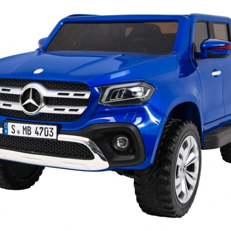 Mercedes Benz X-Class dla dzieci Lakier Niebieski Pickup 4x4