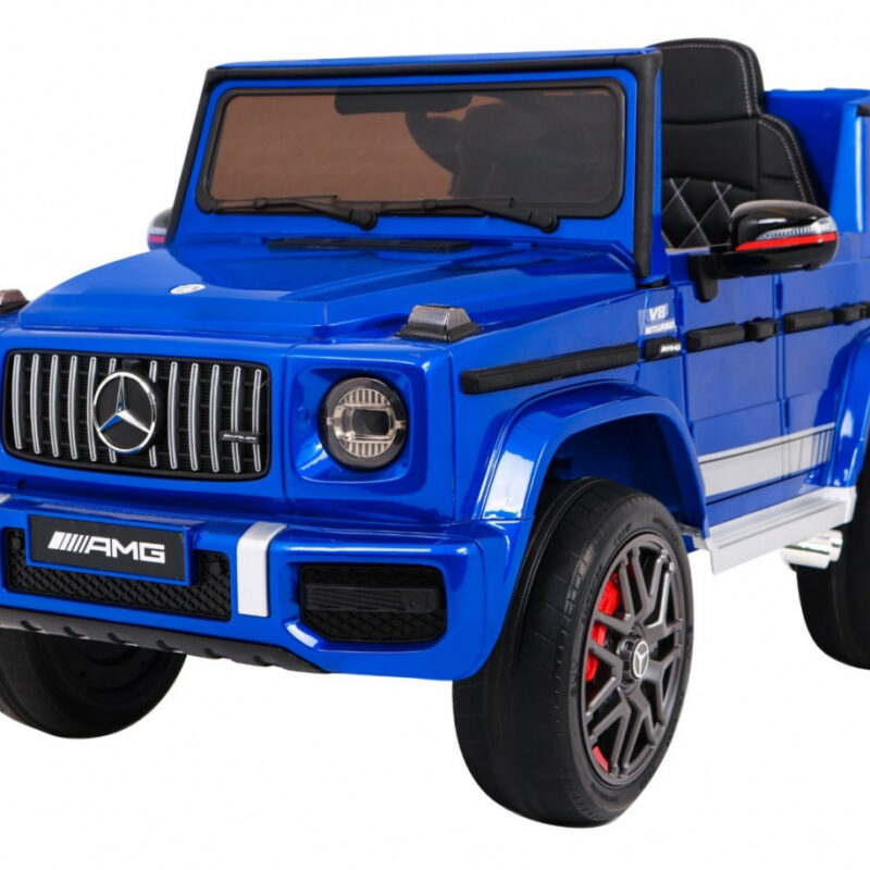 Mercedes AMG G63 dla dzieci Lakier Niebieski + Pilot