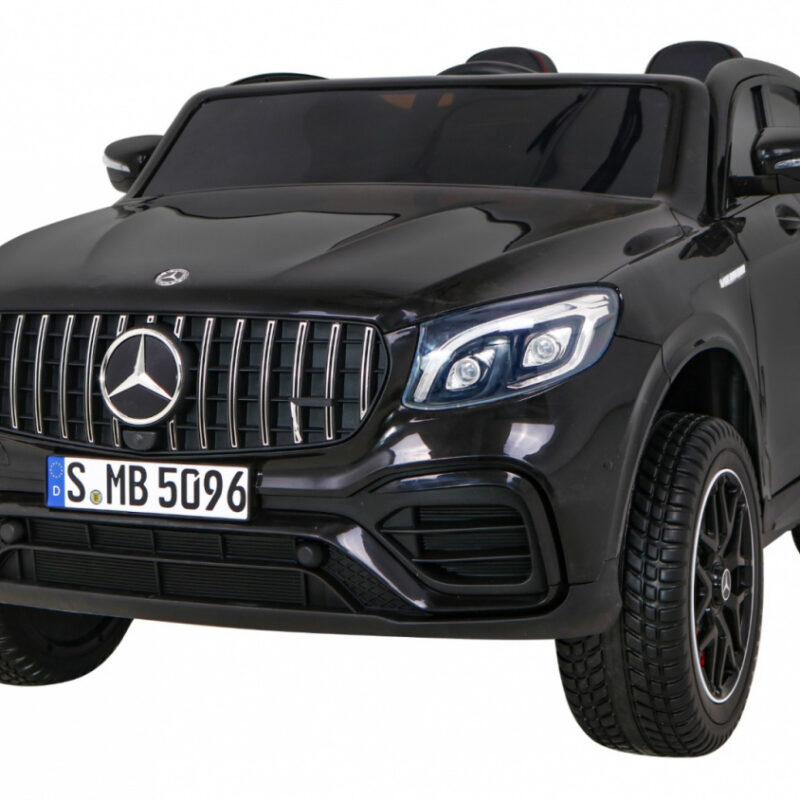 Auto Mercedes GLC 63S Czarne -  SUV dla dzieci + Napęd 4x4