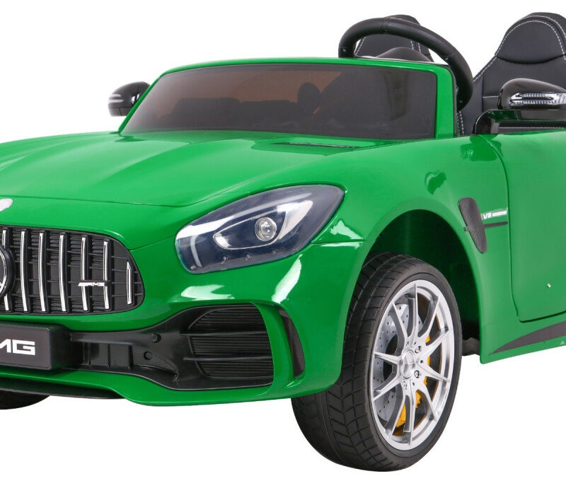 Mercedes-Benz GT R dla dzieci Lakier Zielony 4x4