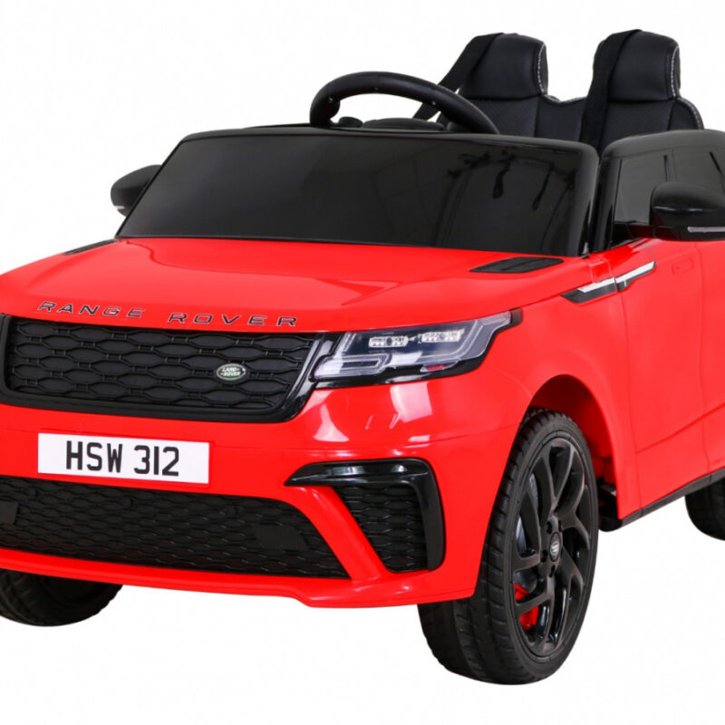 Range Rover Velar na akumulator Czerwony SUV + Pilot