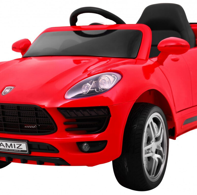 Autko Turbo-S na akumulator dla dzieci Czerwony Suv + Pilot