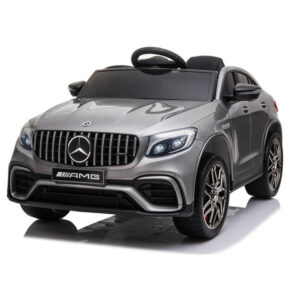 Auto na akumulator Mercedes Benz GLC63S LIFT dla dzieci Srebrny Lakier 4x4