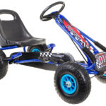 Gokart Air na pedały niebieski 2