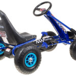 Gokart Air na pedały niebieski 3