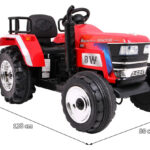 Traktor Blazin czerwony 3