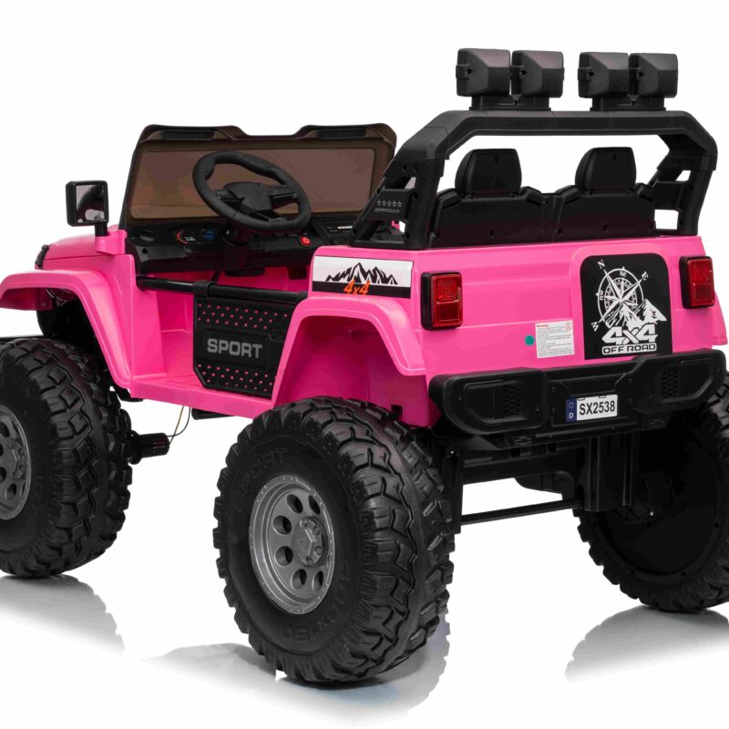 Pojazd Extreme Sport 4x4 Zmienna Wielkość Różowy