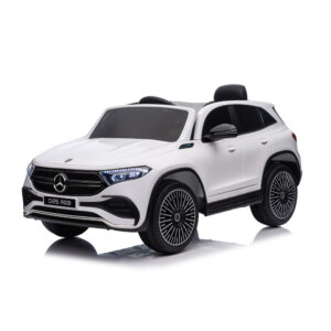 Mercedes EQA 250 dla dzieci Biały – Moc 4x35W, Bluetooth, światła LED, pilot