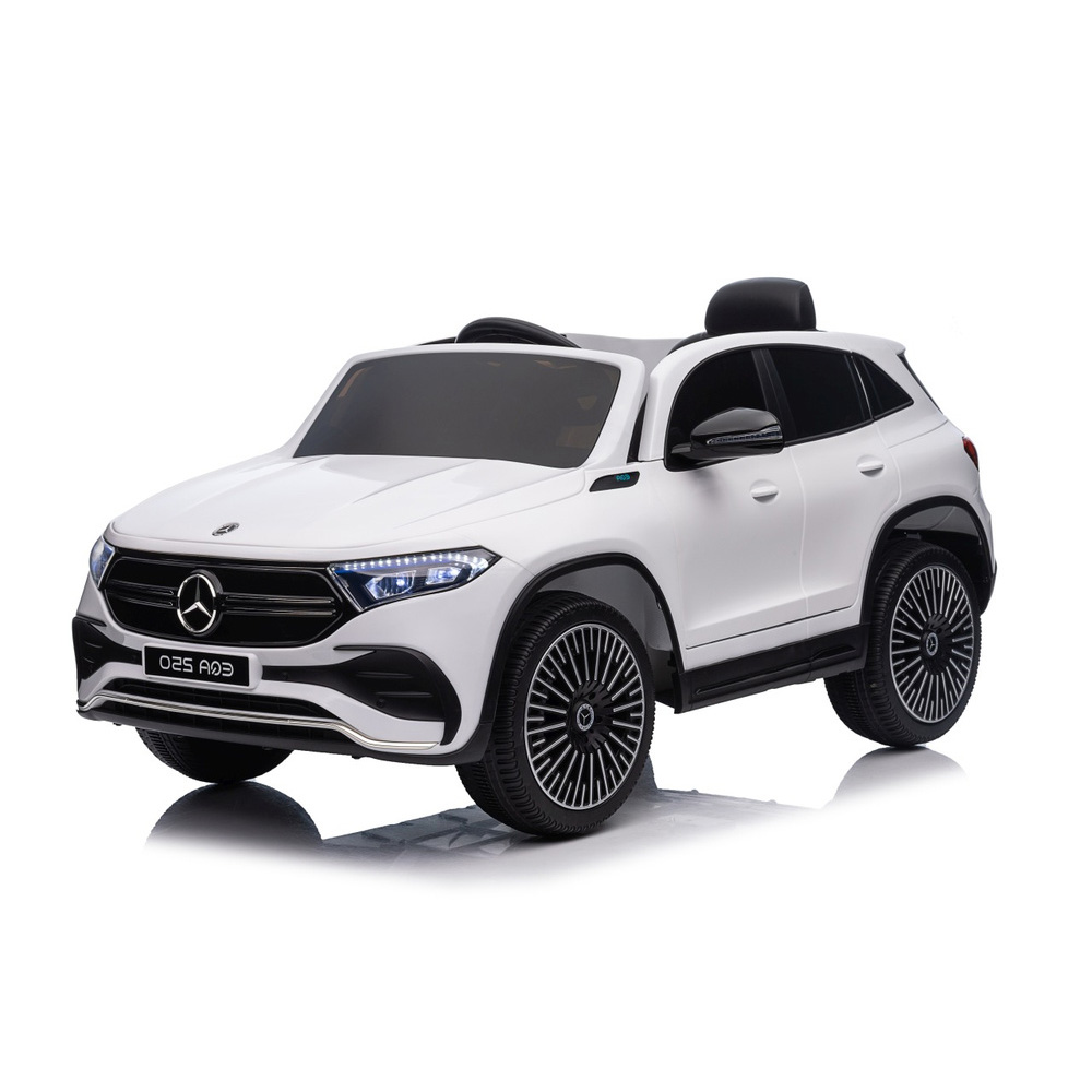 Mercedes EQA 250 dla dzieci Biały – Moc 4x35W, Bluetooth, światła LED, pilot