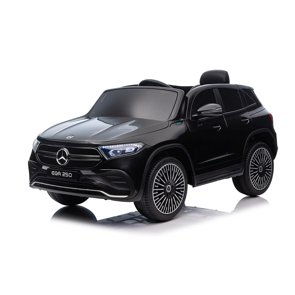 Mercedes EQA 250 dla dzieci Czarny – Moc 4x35W, Bluetooth, światła LED, pilot