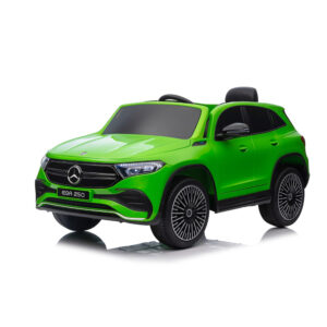 Mercedes EQA 250 dla dzieci zielony – Moc 4x35W, Bluetooth, światła LED, pilot