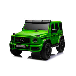 Auto na akumulator  Mercedes Benz G63 AMG GRAND XXL 2-osobowy 24v 4x200W Zielony Lakier
