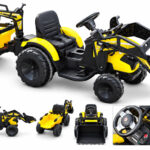 Traktor 720-t zolty babywer