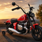 Motor BMW R18 Czerwony babywer
