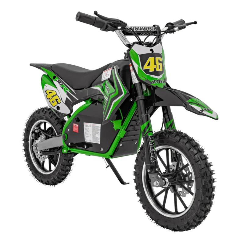 Elektryczny Motor RENEGADE 50R 500W Zielony – Wysoka Wydajność i Bezpieczeństwo dla Dzieci