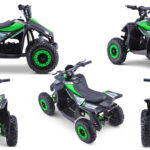 Quad Highper na akumulator zielony 35kmh babywer