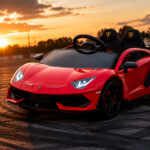 Lamborghini SVJ DRIFT 2os czerwony babywer 10