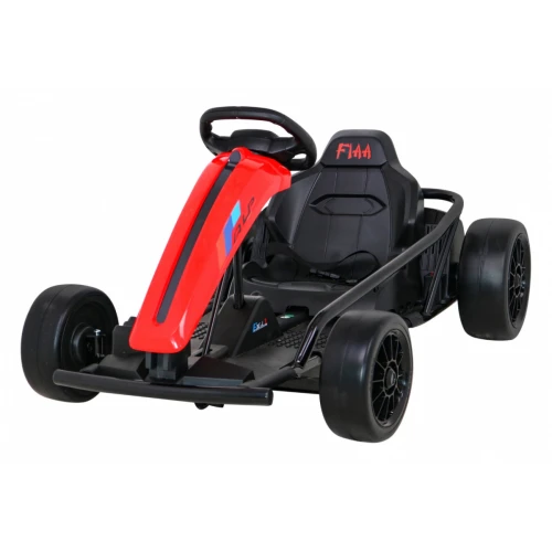 Gokart FX1 Drift Master Czerwony – Elektryczny Pojazd 24V z Funkcją Driftu i Kołami EVA