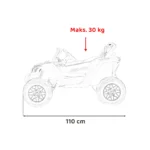 Buggy Maverick 1os 4x4 czerwony 4