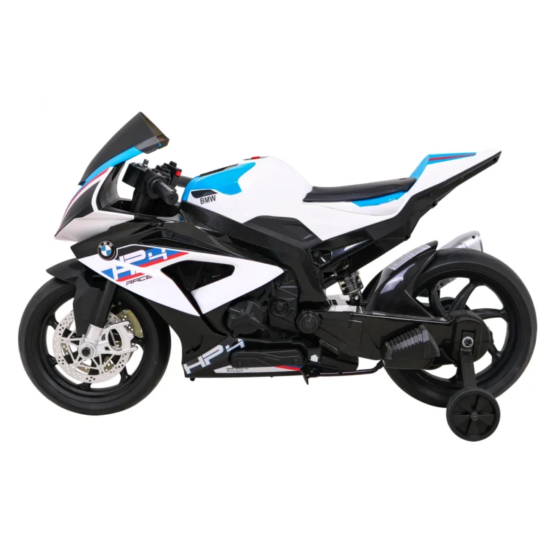 Motocykl Elektryczny BMW HP4 Biały – Sportowe Emocje dla Najmłodszych