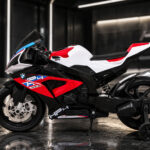 Motor BMW HP4 czerwony babywer 2